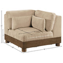  Manufacturer Color_Beige -- Meridian Turin Stationary Chair IMAGE 6