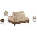  Manufacturer Color_Beige -- Meridian Turin Stationary Chair IMAGE 7