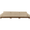  Manufacturer Color_Beige -- Meridian Turin Stationary Sofa IMAGE 4
