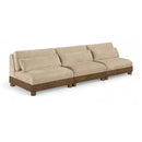  Manufacturer Color_Beige -- Meridian Turin Stationary Sofa IMAGE 1