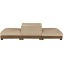  Manufacturer Color_Beige -- Meridian Turin Stationary Sofa IMAGE 4