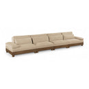  Manufacturer Color_Beige -- Meridian Turin Stationary Sofa IMAGE 1