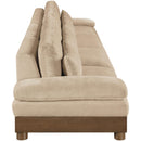  Manufacturer Color_Beige -- Meridian Turin Stationary Sofa IMAGE 3