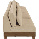  Manufacturer Color_Beige -- Meridian Turin Stationary Sofa IMAGE 3