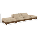  Manufacturer Color_Beige -- Meridian Turin Stationary Sofa IMAGE 6