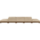  Manufacturer Color_Beige -- Meridian Turin Stationary Sofa IMAGE 5