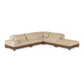  Manufacturer Color_Beige -- Meridian Turin 5 pc Sectional IMAGE 1