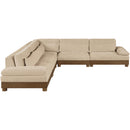  Manufacturer Color_Beige -- Meridian Turin 5 pc Sectional IMAGE 3