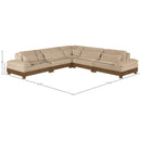 Manufacturer Color_Beige -- Meridian Turin 5 pc Sectional IMAGE 6