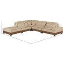  Manufacturer Color_Beige -- Meridian Turin 5 pc Sectional IMAGE 6