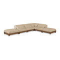  Manufacturer Color_Beige -- Meridian Turin 6 pc Sectional IMAGE 1