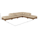  Manufacturer Color_Beige -- Meridian Turin 6 pc Sectional IMAGE 6