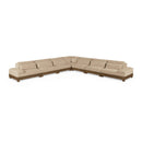  Manufacturer Color_Beige -- Meridian Turin 7 pc Sectional IMAGE 1