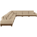  Manufacturer Color_Beige -- Meridian Turin 7 pc Sectional IMAGE 4