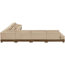  Manufacturer Color_Beige -- Meridian Turin 7 pc Sectional IMAGE 5