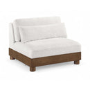  Manufacturer Color_Cream -- Turin Cream Fabric Upholstered Modular Armless Chair IMAGE 1