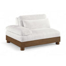  Manufacturer Color_Cream -- Turin Cream Fabric Upholstered Modular Left Arm Chair IMAGE 1