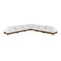  Manufacturer Color_Cream -- Turin 167.75" Cream Fabric Upholstered 7 pc Modular Sectional IMAGE 1