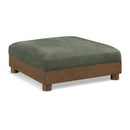  Manufacturer Color_Green -- Turin Green Fabric Upholstered Modular Ottoman IMAGE 1