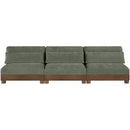  Manufacturer Color_Green -- Turin 120" Green Fabric Upholstered 3 pc Modular Sofa IMAGE 2
