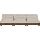  Manufacturer Color_Taupe -- Turin 120" Taupe Fabric Upholstered 3 pc Modular Sofa IMAGE 2