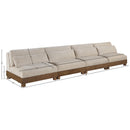  Manufacturer Color_Taupe -- Turin 160" Taupe Fabric Upholstered 4 pc Modular Sofa IMAGE 6