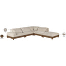  Manufacturer Color_Taupe -- Turin 120" Taupe Fabric Upholstered 5 pc Modular Sectional IMAGE 7