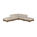  Manufacturer Color_Taupe -- Turin 120" Taupe Fabric Upholstered 5 pc Modular Sectional IMAGE 1