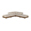 Manufacturer Color_Taupe -- Turin 120" Taupe Fabric Upholstered 5 pc Modular Sectional IMAGE 1