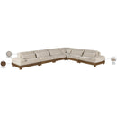  Manufacturer Color_Taupe -- Turin 167.75" Taupe Fabric Upholstered 6 pc Modular Sectional IMAGE 7