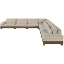  Manufacturer Color_Taupe -- Turin 167.75" Taupe Fabric Upholstered 7 pc Modular Sectional IMAGE 2