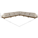 Manufacturer Color_Taupe -- Turin 167.75" Taupe Fabric Upholstered 7 pc Modular Sectional IMAGE 6