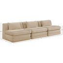  Manufacturer Color_Beige -- Meridian Stellar Stationary Sofa IMAGE 8