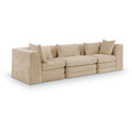  Manufacturer Color_Beige -- Meridian Stellar Stationary Sofa IMAGE 1