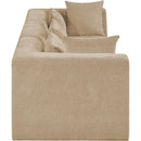  Manufacturer Color_Beige -- Meridian Stellar Stationary Sofa IMAGE 4