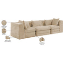  Manufacturer Color_Beige -- Meridian Stellar Stationary Sofa IMAGE 9