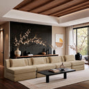  Manufacturer Color_Beige -- Meridian Stellar Stationary Sofa IMAGE 2