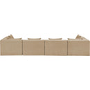  Manufacturer Color_Beige -- Meridian Stellar Stationary Sofa IMAGE 3