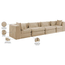  Manufacturer Color_Beige -- Meridian Stellar Stationary Sofa IMAGE 9