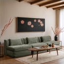  Manufacturer Color_Green -- Stellar 114" Green Chenille Fabric Upholstered 3 pc Modular Sofa IMAGE 2