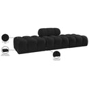  Manufacturer Color_Black -- Meridian Ames Stationary Fabric Sofa IMAGE 10
