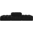  Manufacturer Color_Black -- Meridian Ames Stationary Fabric Sofa IMAGE 4