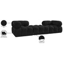  Manufacturer Color_Black -- Meridian Ames Stationary Fabric Sofa IMAGE 10
