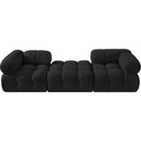  Manufacturer Color_Black -- Meridian Ames Stationary Fabric Sofa IMAGE 3
