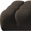  Manufacturer Color_Brown -- Ames 170" Brown Boucle Fabric Upholstered 5 pc Modular Sofa IMAGE 8