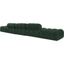  Manufacturer Color_Green -- Ames 170" Green Boucle Fabric Upholstered 5 pc Modular Sofa IMAGE 6