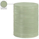  Meridian Nobi Green Concrete Indoor/Outdoor End Table IMAGE 7