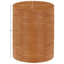  Meridian Nobi Terracotta Concrete Indoor/Outdoor End Table IMAGE 6