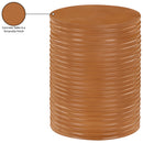  Meridian Nobi Terracotta Concrete Indoor/Outdoor End Table IMAGE 7