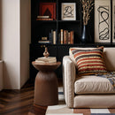  Meridian Opani Brown Concrete Indoor/Outdoor End Table IMAGE 2